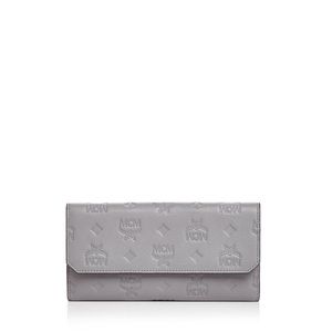 MCM Klara Monogram Flap Wallet